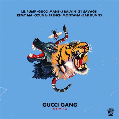 gucci gang testo remix